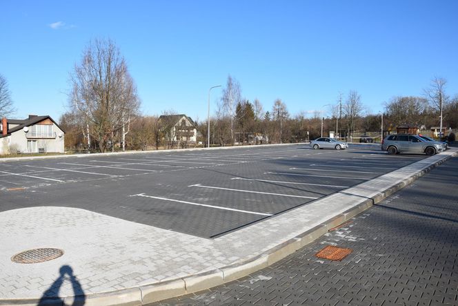 Nowy parking w Świętej Katarzynie