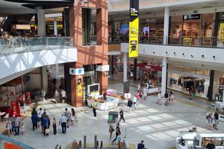 Tłumy w krakowskiej galerii handlowej