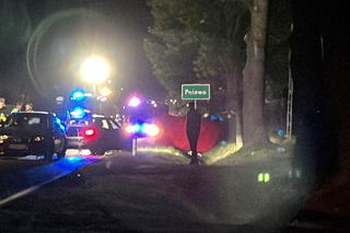 Chrcynno. Audi zderzyło się z motocyklem. Nie żyje motocyklista