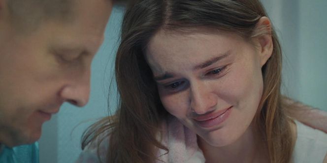 M jak miłość odc. 1878. Franka (Dominika Kachlik), Paweł (Rafał Mroczek)