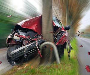 Tragedia w Łódzkiem. 20-latek wjechał w drzewo i zginął