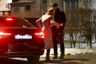 Kinga Duda zawiozła kota do weterynarza