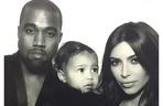 kim kardashian, kanye west, rodzina, north west