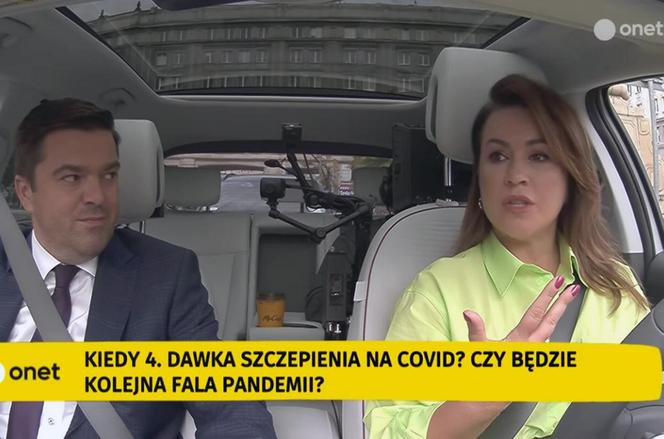 Rzecznik do Tadli ws. COVID-19: “Jak pani się ładnie uśmiechnie, to mogę powiedzieć”