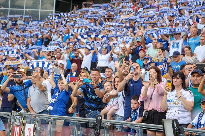 Tak bawili się kibice podczas meczu Lech Poznań - Górnik Zabrze