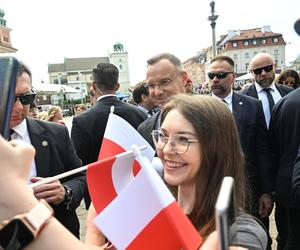 Uroczyste obchody Dnia Flagi w Warszawie