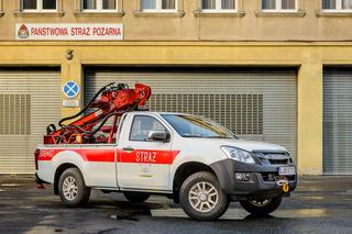 Wiertnica samochodowa-geologiczna WSG-B ISUZU ATFS 86C