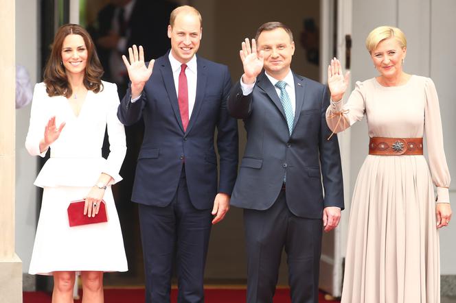 Książę William i księżna Kate w Polsce