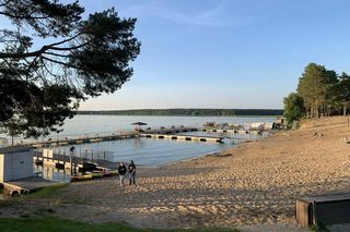 Nad Zalew Koronowski przybywa wielu turystów