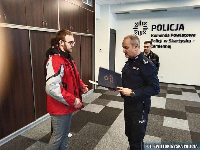 Uczniowie skarżyskiego "elektryka" zatrzymali pijanego kierowcę
