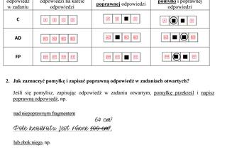 Egzamin ósmoklasisty 2020 matematyka