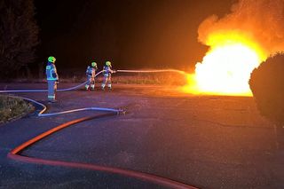 Wiemy, dlaczego spaliło się maserati w Lipnie koło Leszna