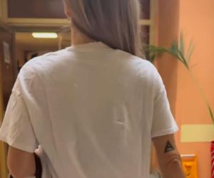 Doda na łóżku w szpitalu