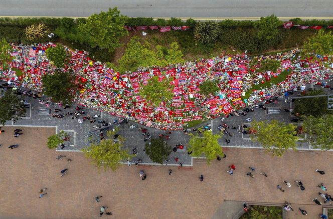Tak kibice Liverpoolu upamiętnili Diego Jotę