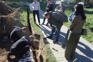 Odkryto szczątki siedmiu osób w Poznaniu. To dramatyczne świadectwo walk o miasto w 1945 roku