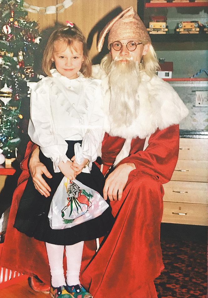 Święta gwiazd w dzieciństwie