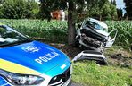 Wypadek w Wólce Ciechomskiej spowodował spore utrudnienia w ruchu