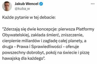 Memy z debaty wyborczej 2023