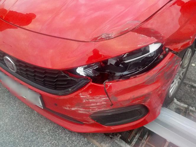 Pijany kierowca ubera roztrzaskał auto