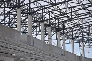 Budowa stadionu w Szczecinie - luty 2020