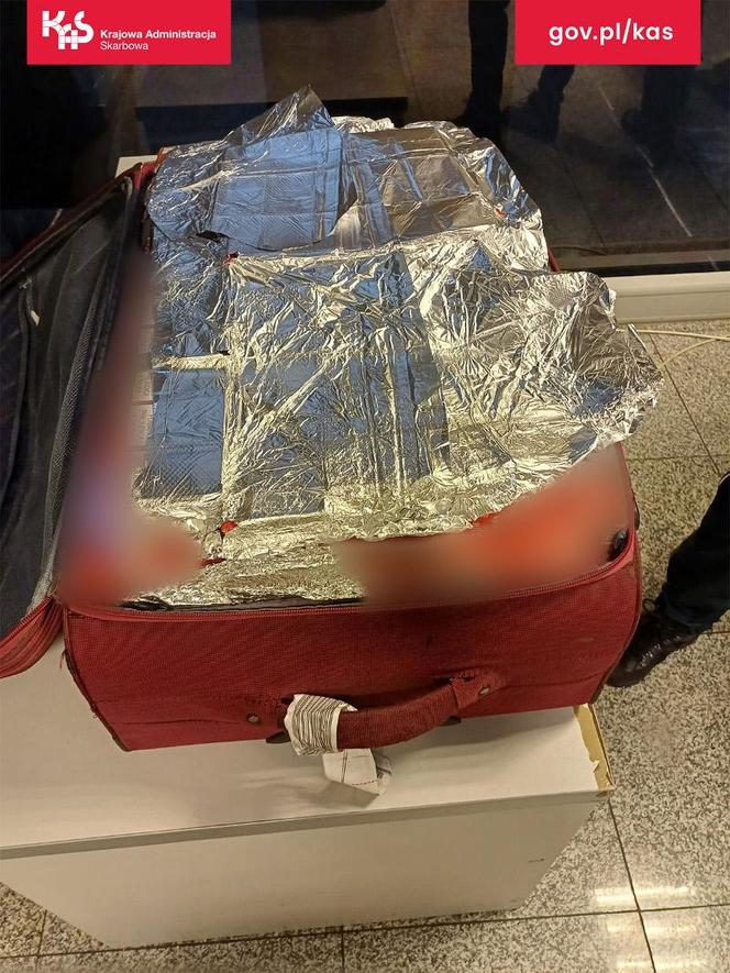 Funkcjonariusze śląskiego Urzędu Celno-Skarbowego w Katowicach wykryli nielegalne papierosy na lotnisku w Pyrzowicach
