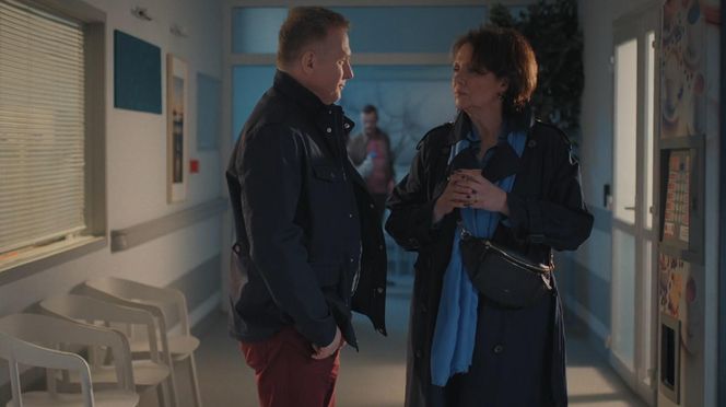 M jak miłość odc. 1876. Artur Rogowski (Robert Moskwa), Marysia (Małgorzata Pieńkowska)