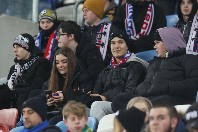 Kibice na meczu Górnik Zabrze - Lech Poznań