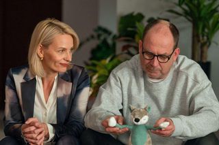 Barwy szczęścia odc. 3187. Olga (Dorota Łukasiewicz-Kwietniewska), Marek (Marcin Perchuć)