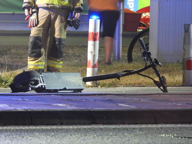 Błonie. Wjechali hulajnogą elektryczną prosto pod tira. Nie mieli szans, zaginęli na miejscu