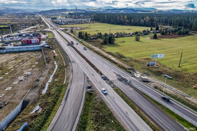 Budowa zakopianki DK 47 Rdzawka - Nowy Targ