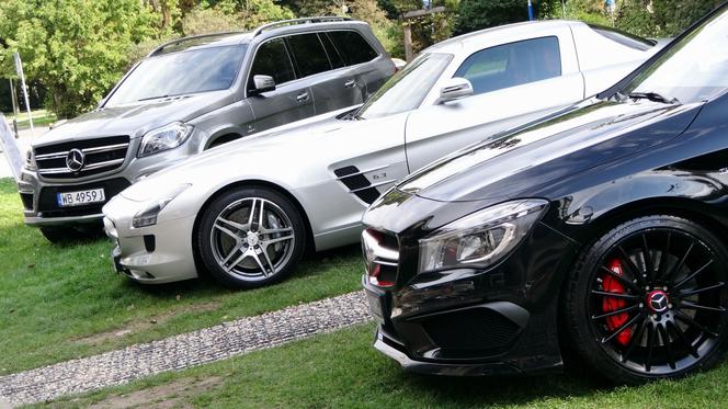 wystawa Mercedesów AMG w warszawskiej Stacji Mercedes