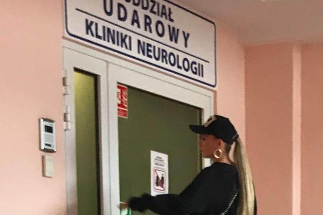 Roxi Gąska odwiedza Jacka w szpitalu