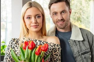 Na sygnale. Britney (Paulina Zwierz), Alek (Adam Turczyk)