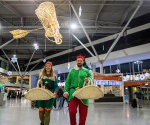 Świąteczna iluminacja na Lotnisku Chopina. Przygotowano wyjątkowe ozdoby