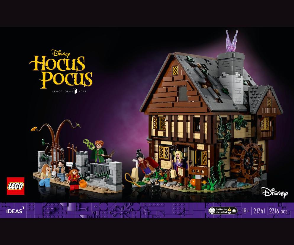 LEGO Ideas Disney Hocus Pocus: Domek sióstr Sanderson