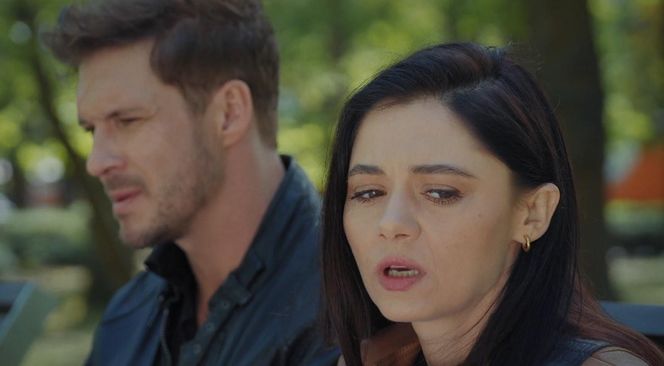 M jak miłość odc. 1884. Marcin (Mikołaj Roznerski), Iza (Adriana Kalska)