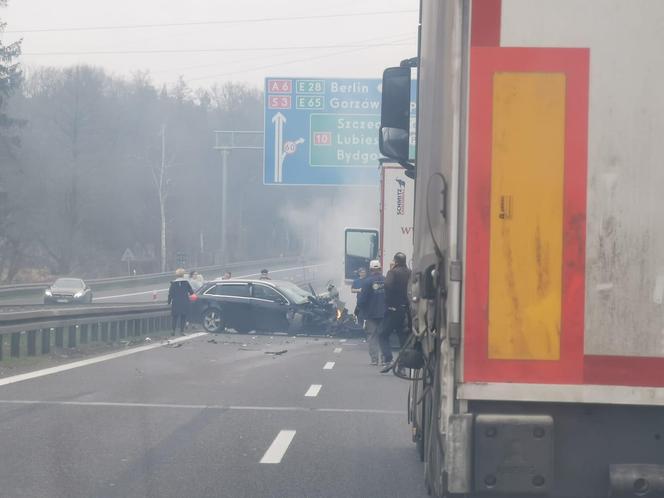 Szczecin Dąbie wypadek 