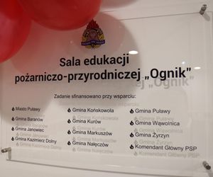 W Puławach powstała sala edukacyjna Ognik [AUDIO]