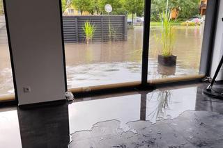 Dąbrowa Górnicza zalana po burzy