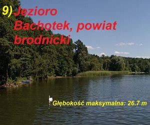 Ranking najgłębszych jezior kujawsko-pomorskiego