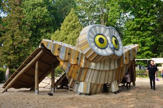 Plac zabaw w Parku Planty