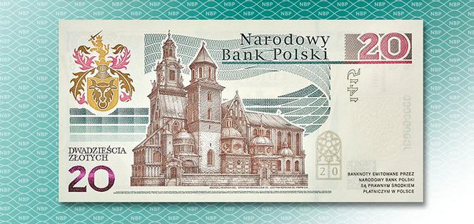 Kolekcjonerski banknot 20 zł