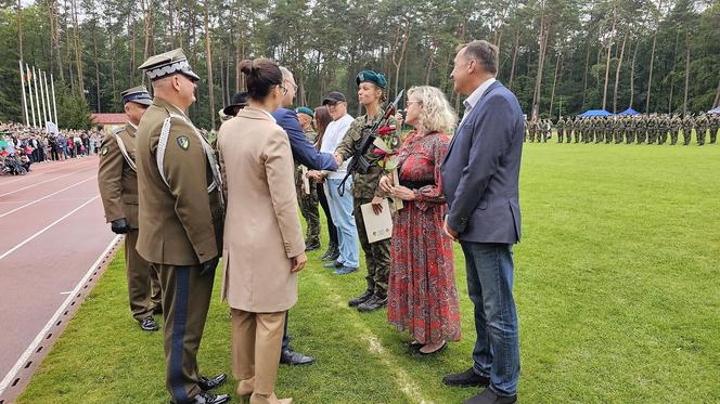 Przysięga wojskowa w Złocieńcu