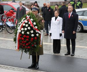 Marta Nawrocka w czasie obchodów Narodowego Święta Niepodległości