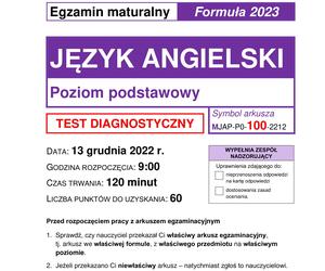 Matura próbna CKE angielski grudzień 2022