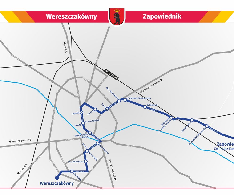 Jak dojechać do łukowskich cmentarzy? Specjalna linia autobusów dowiezie mieszkańców do miejskich nekropolii