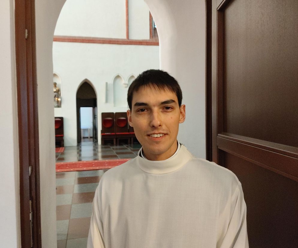 Filip Gonciarek a Koszalina przyjął święcenia diakonatu