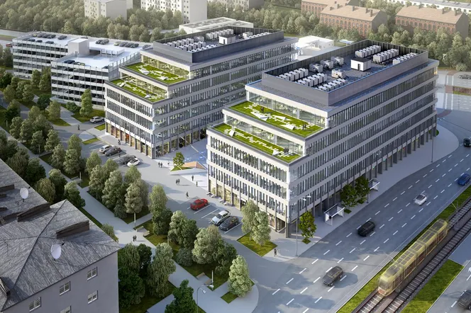 Kompleks biurowy Imagine w Łodzi