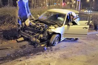 Pijany 24-letni Ukrainiec w BMW spowodował wypadek 