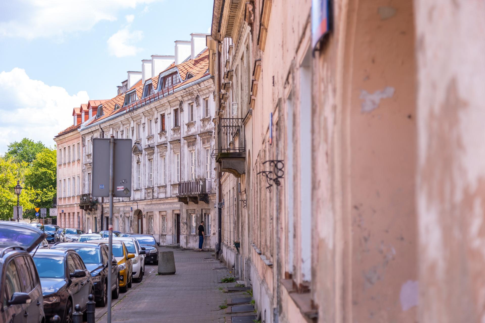 Mariensztat w Warszawie - zdjęcia. Niewykorzystany potencjał w centrum miasta